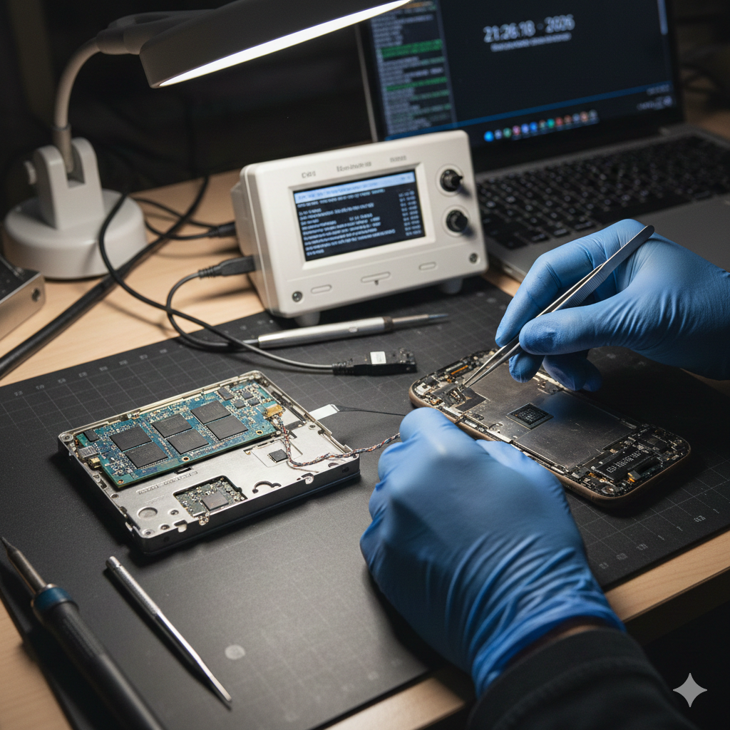 reševanje podatkov Samsung telefon in iPhone